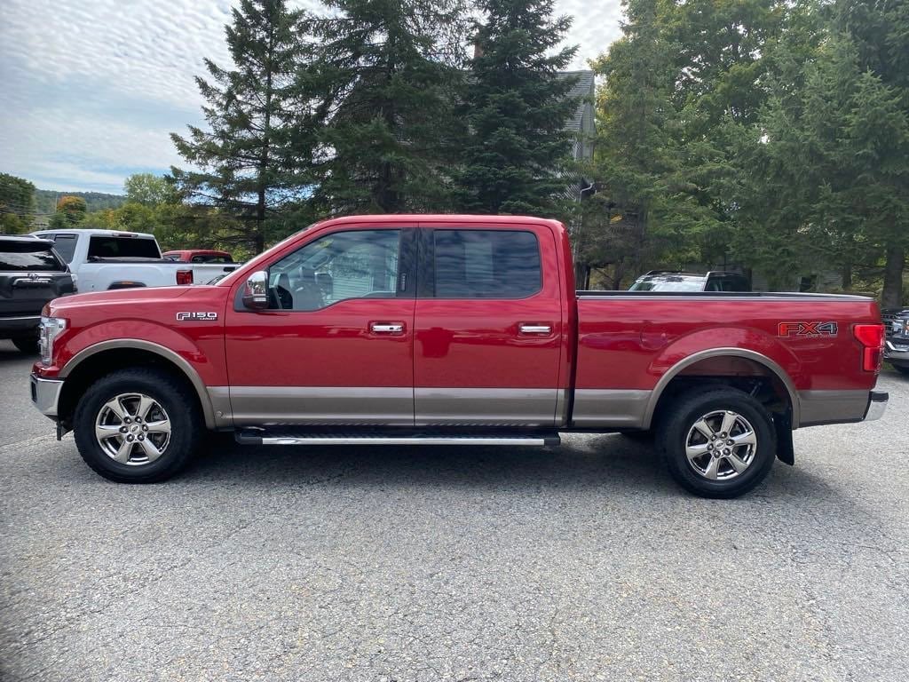 Used 2020 Ford F-150 Lariat with VIN 1FTFW1E47LFB74157 for sale in Montpelier, VT