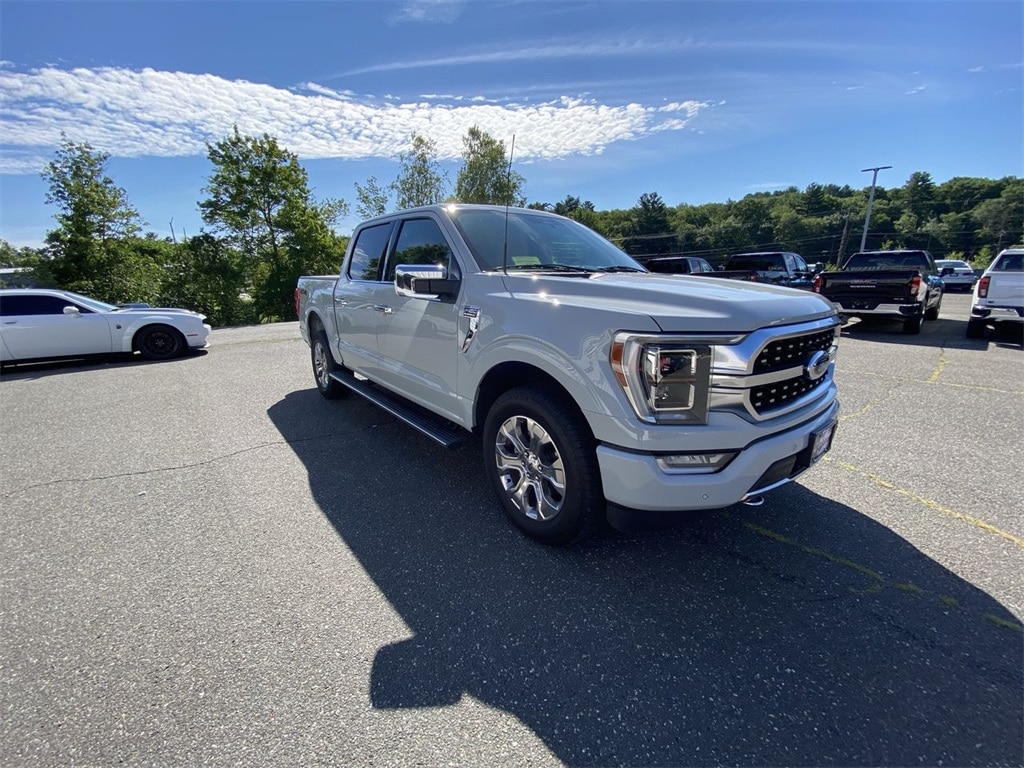 Used 2023 Ford F-150 Platinum with VIN 1FTFW1E82PFB70512 for sale in Montpelier, VT