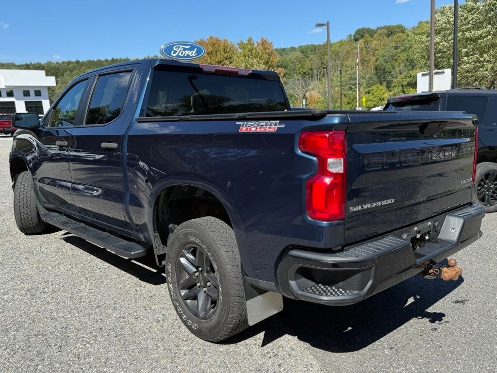 Used 2019 Chevrolet Silverado 1500 Custom Trail Boss Truck Crew Cab