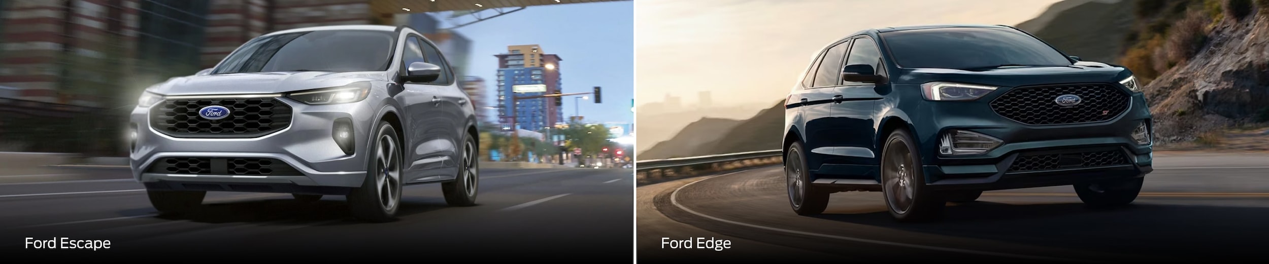 Ford Escape vs Ford Edge