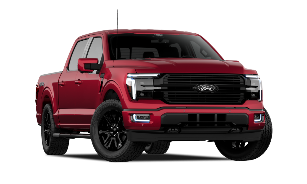 2026 Ford F-150 Platinum in Ruby Red