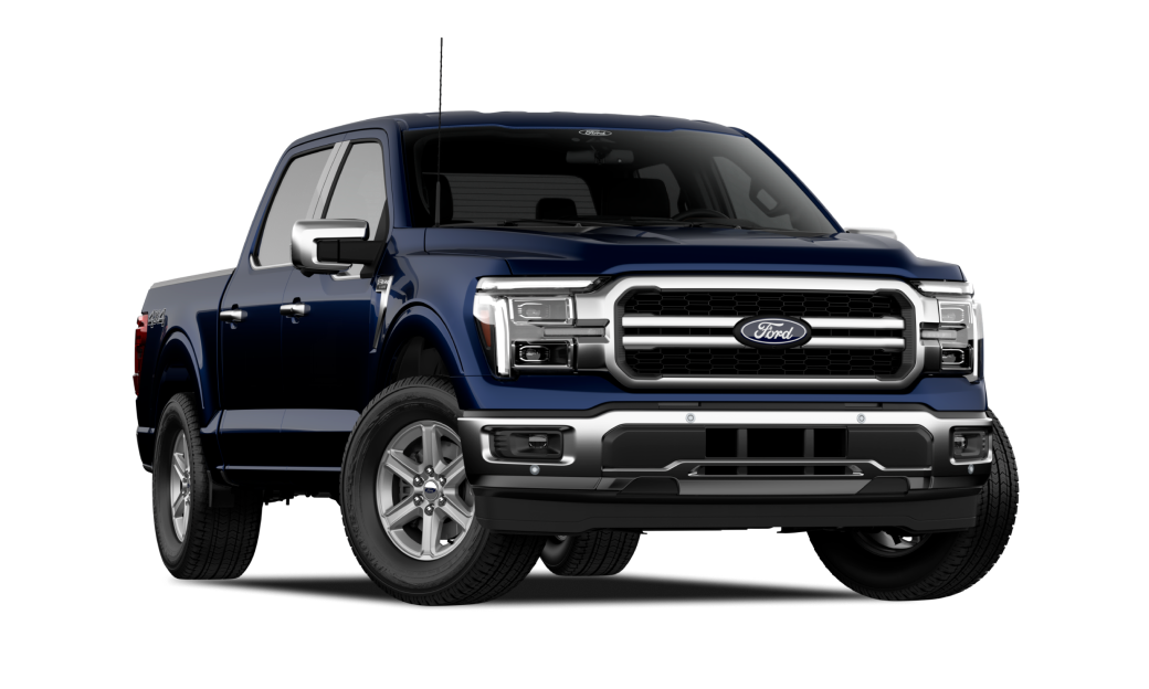 2026 Ford F-150 Lariat in Antimatter Blue