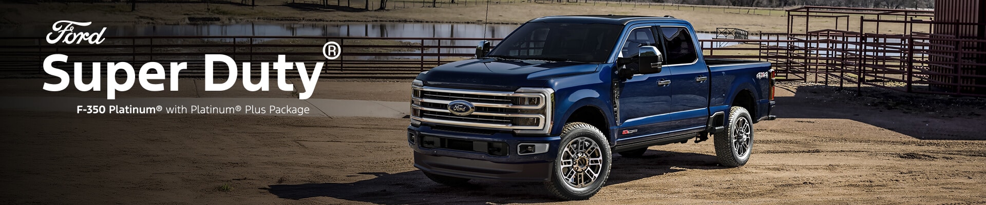 2026 Ford F-350 Super Duty Platinum in Argon Blue Metallic