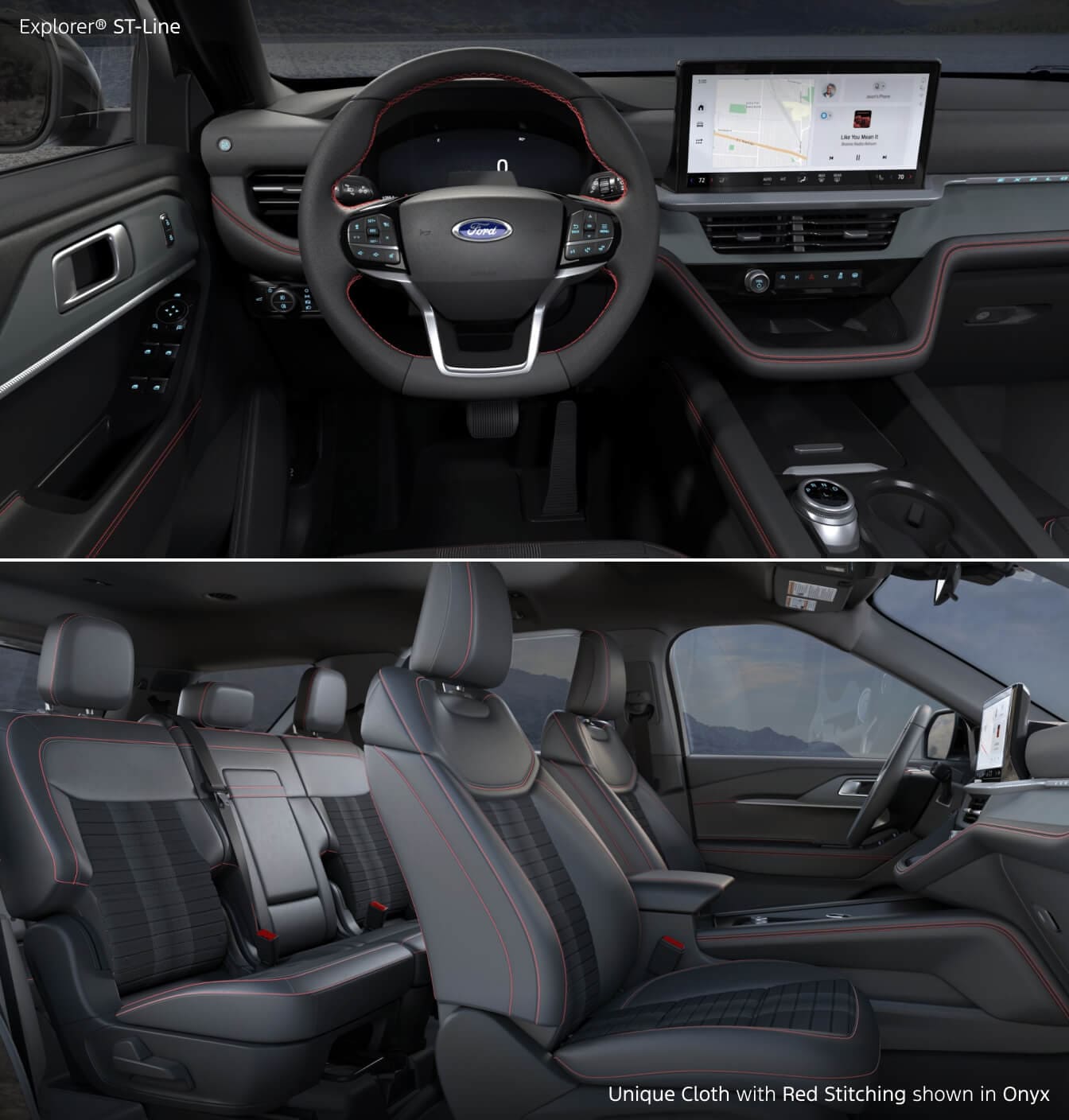 2025 Ford Explorer Interior Features by Trim Level