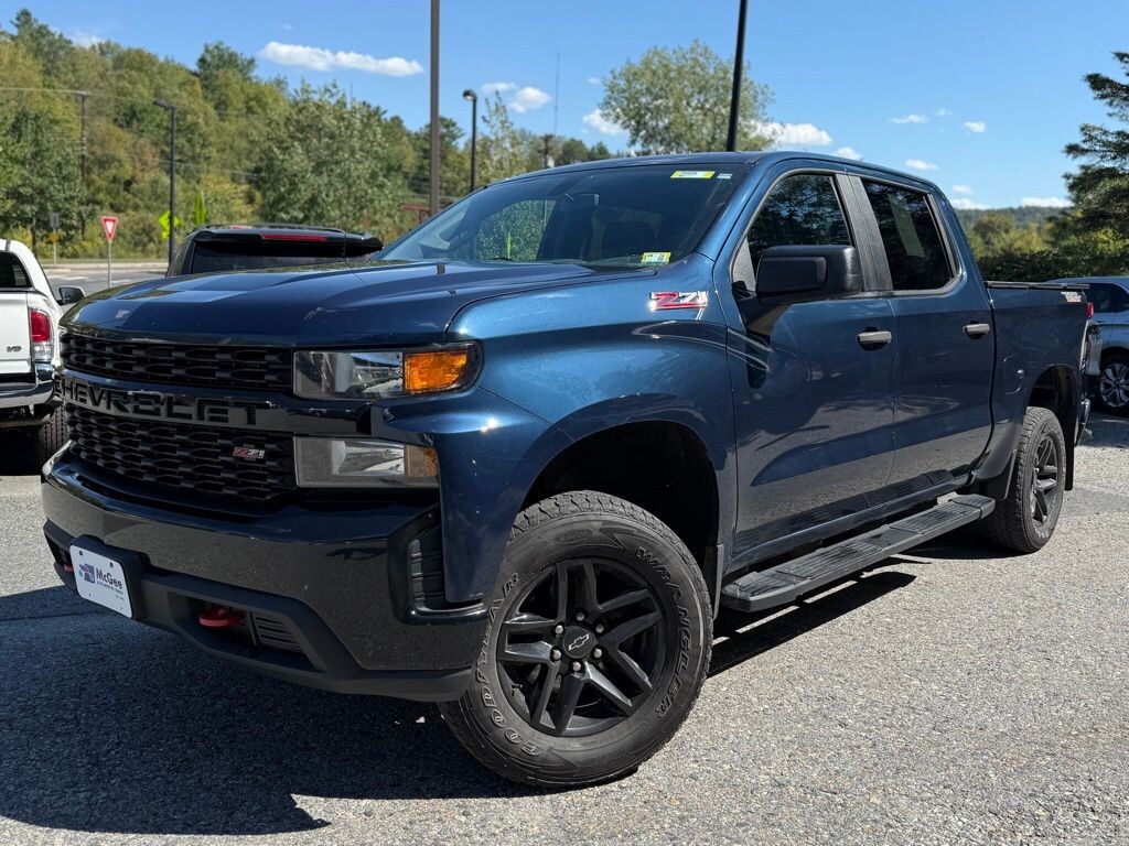 Used 2019 Chevrolet Silverado 1500 Custom Trail Boss Truck Crew Cab