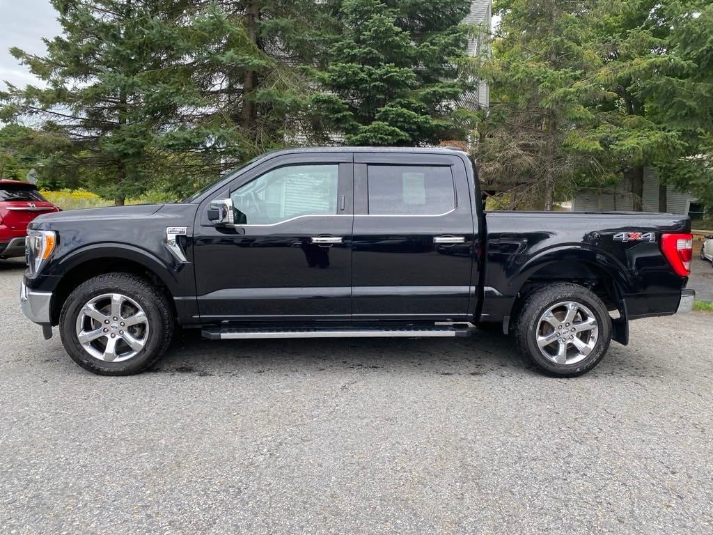 Certified 2021 Ford F-150 Lariat with VIN 1FTFW1E89MKE30472 for sale in Montpelier, VT