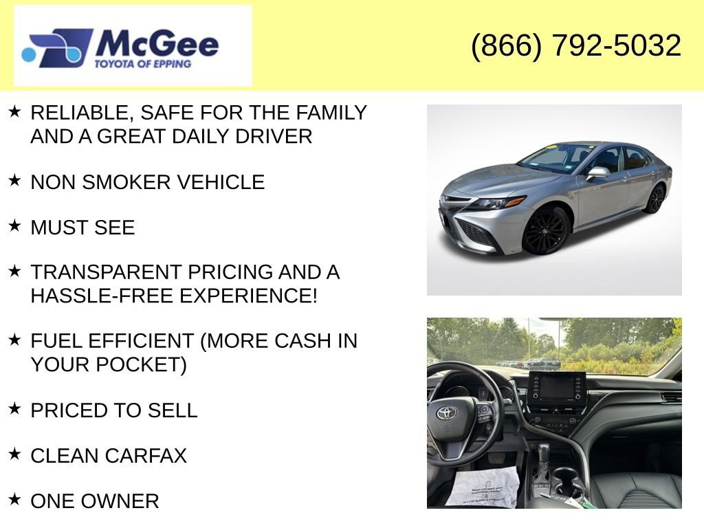 Used 2023 Toyota Camry SE Sedan