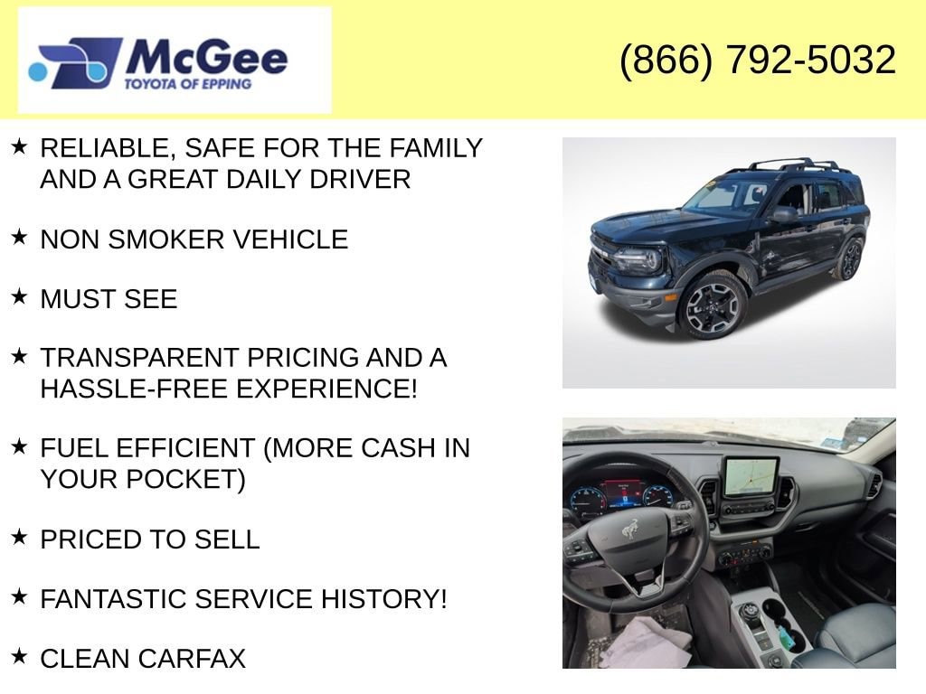 Used 2023 Ford Bronco Sport Outer Banks SUV