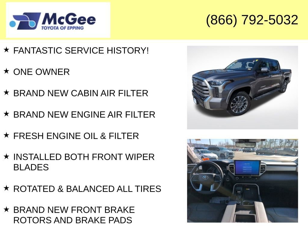 Used 2023 Toyota Tundra Limited Truck CrewMax