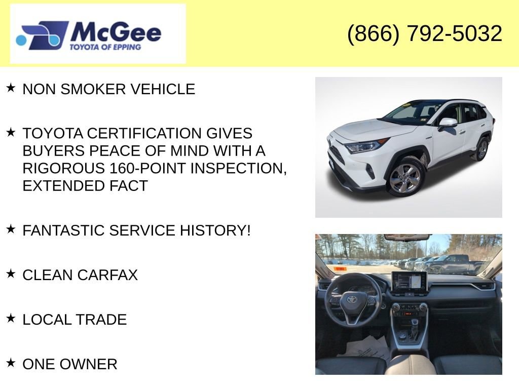 Used 2020 Toyota RAV4 Hybrid Limited SUV