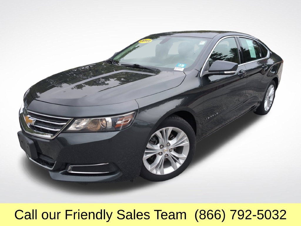Used 2015 Chevrolet Impala 1LT with VIN 2G1115SL5F9124861 for sale in Epping, NH
