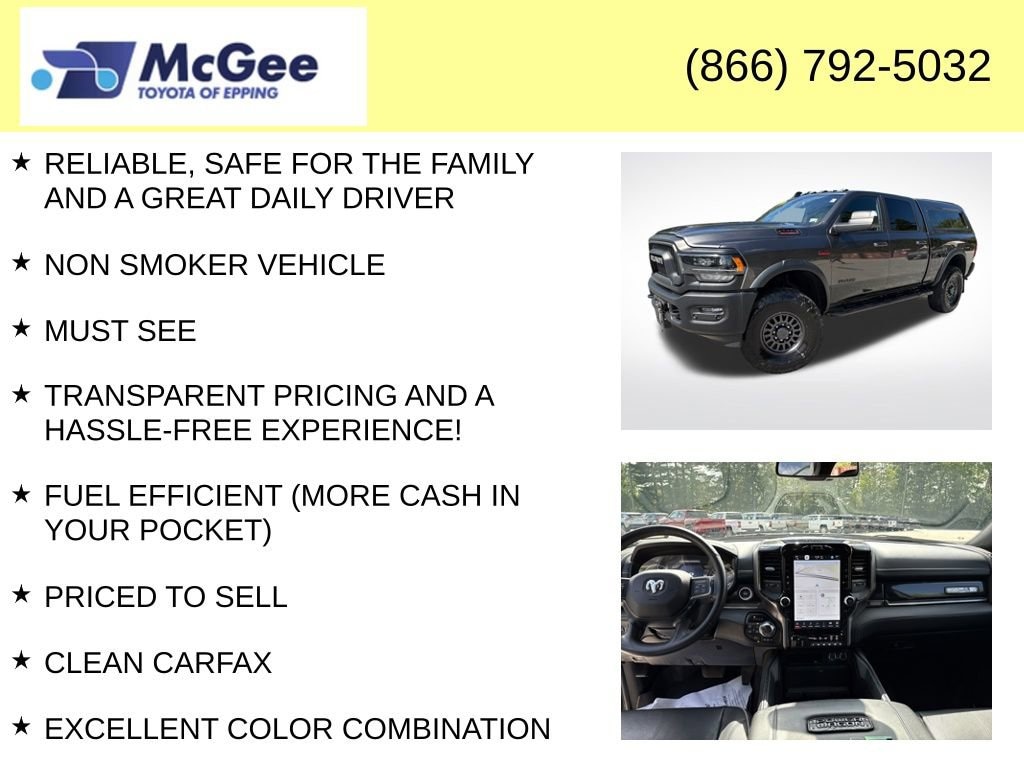 Used 2022 Ram 2500 Power Wagon Truck Crew Cab