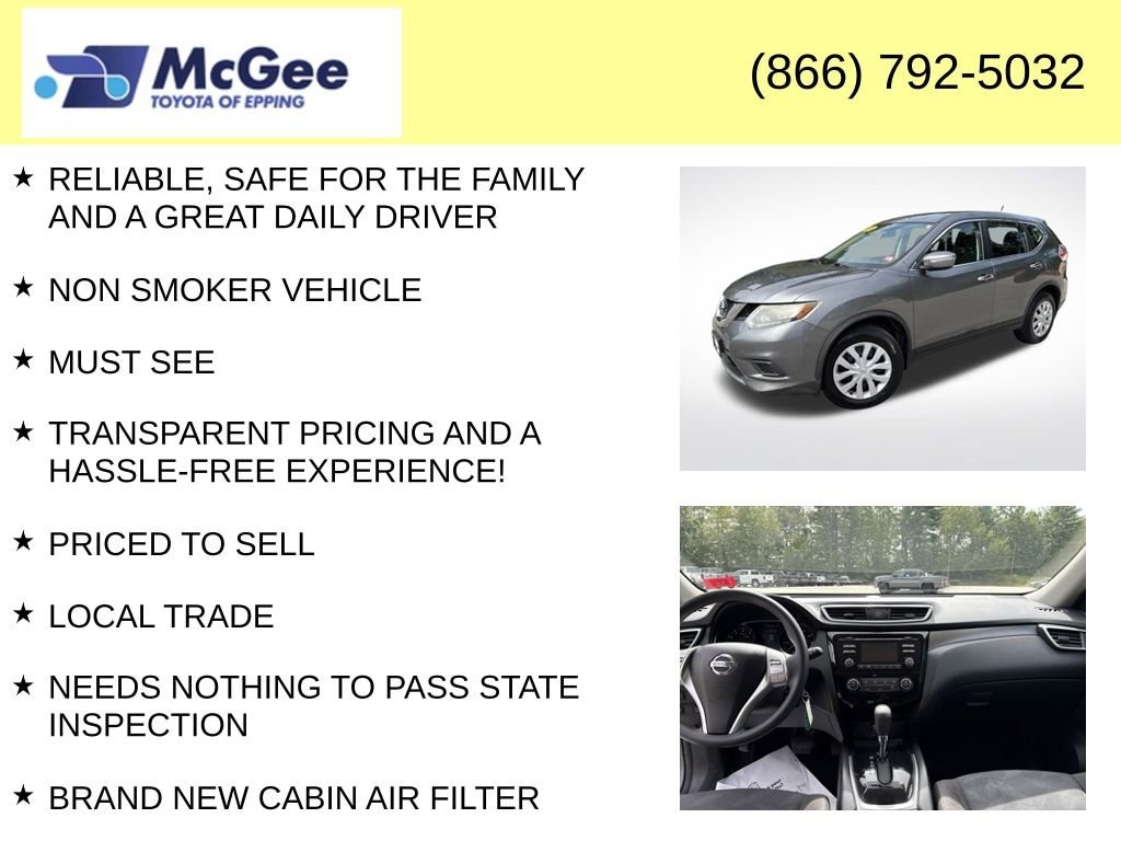 Used 2015 Nissan Rogue S SUV