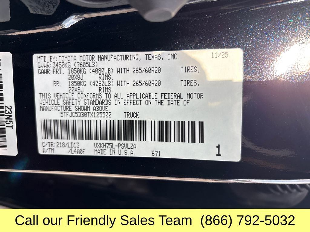 2026 Toyota Tundra Limited - Photo 21