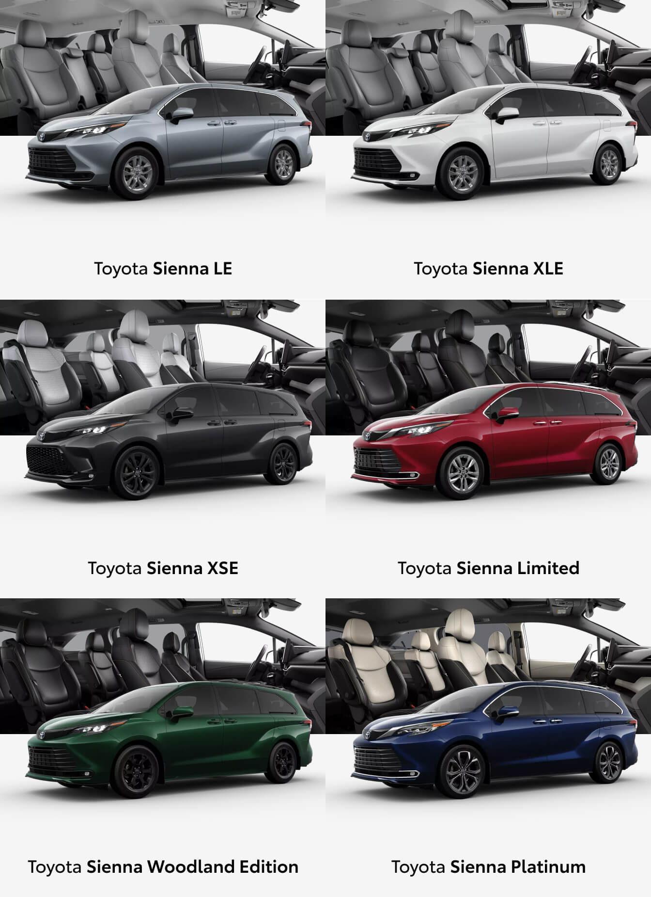 Toyota Sienna Trim Levels