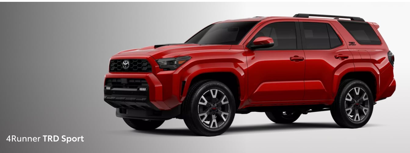 2026 Toyota 4Runner TRD Sport in Red