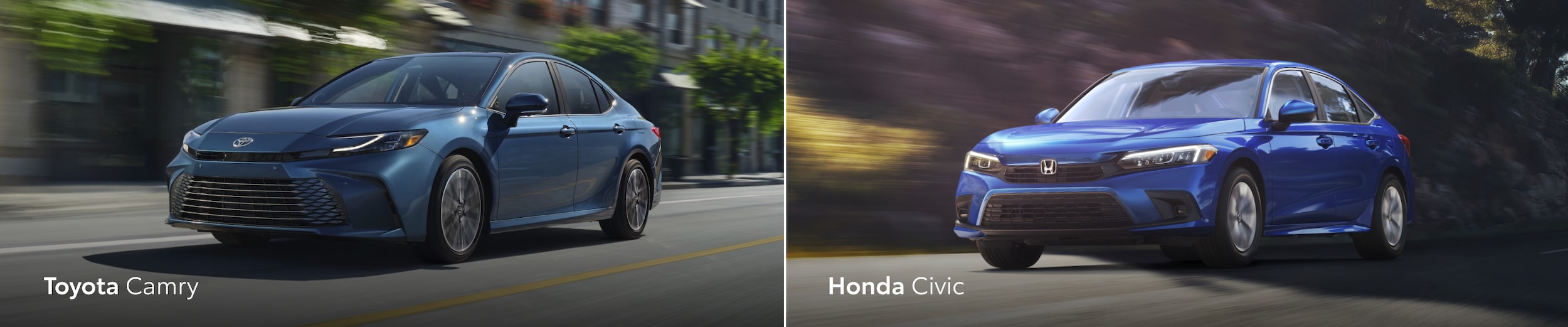 Honda Civic vs. Toyota Camry