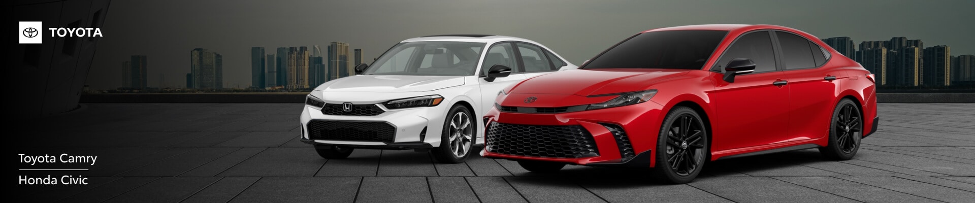Toyota Camry versus Honda Civic
