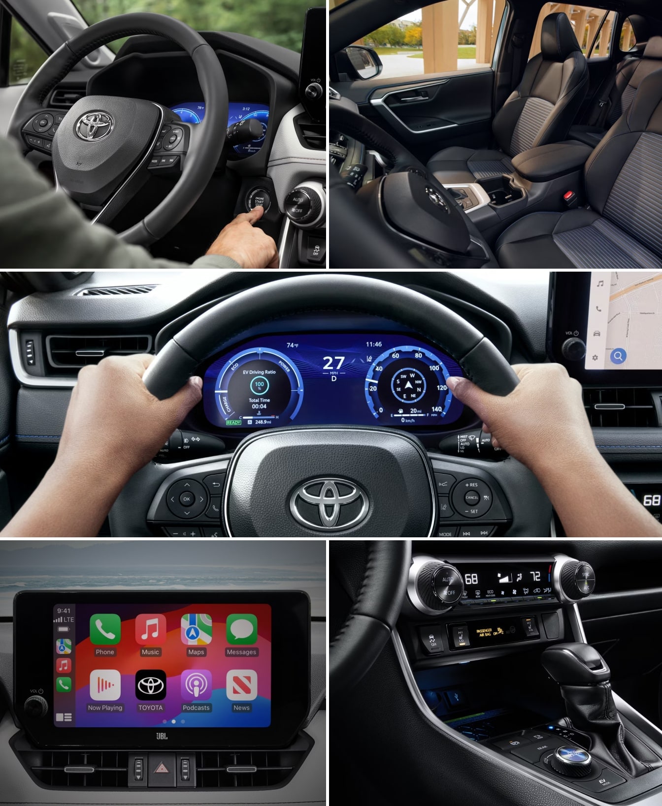 Toyota RAV4 Interior Tech & Convenience Features