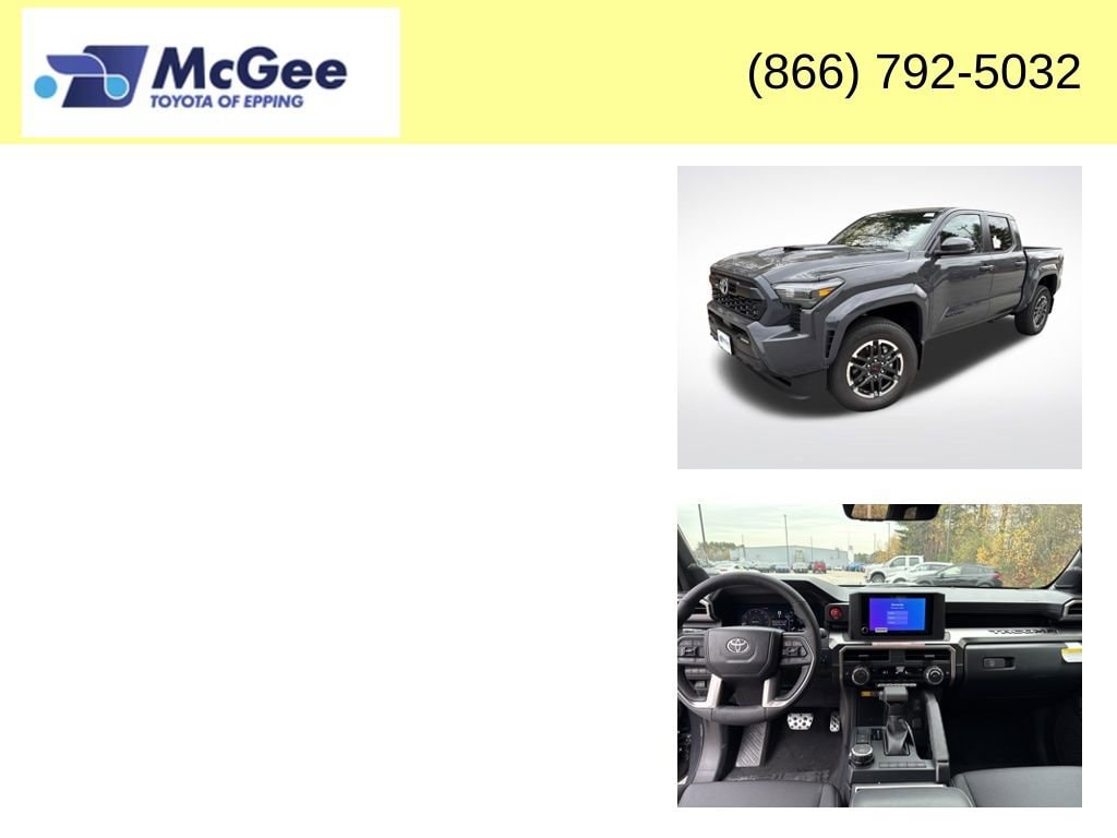 New 2025 Toyota Tacoma TRD Sport 4X4 DOUBLE CAB