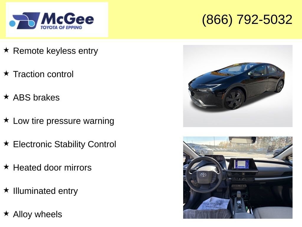 Used 2023 Toyota Prius LE Hatchback