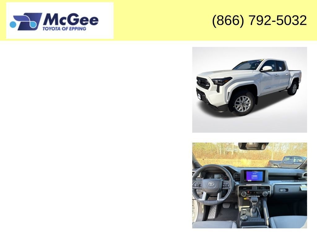 New 2025 Toyota Tacoma SR5 4X4 DOUBLE CAB