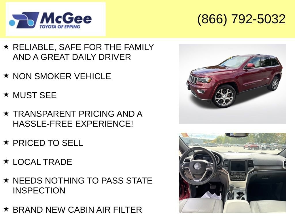 Used 2018 Jeep Grand Cherokee Limited SUV