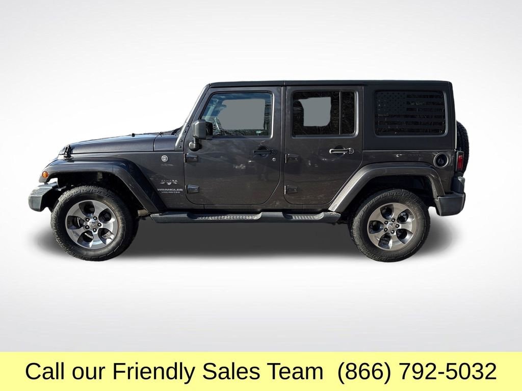 Used 2016 Jeep Wrangler Unlimited Sahara with VIN 1C4HJWEG3GL253301 for sale in Epping, NH