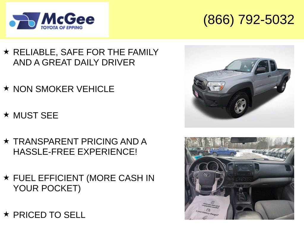 Used 2015 Toyota Tacoma Base Truck Access Cab