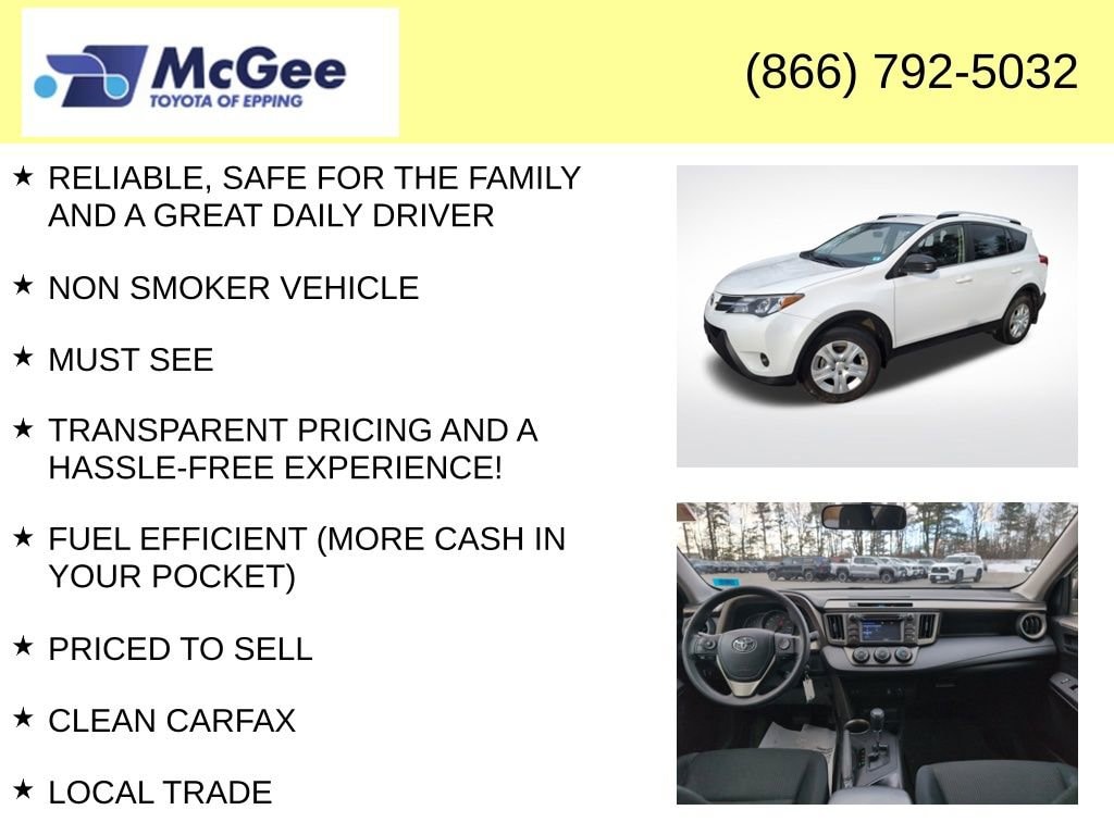 Used 2015 Toyota RAV4 LE SUV