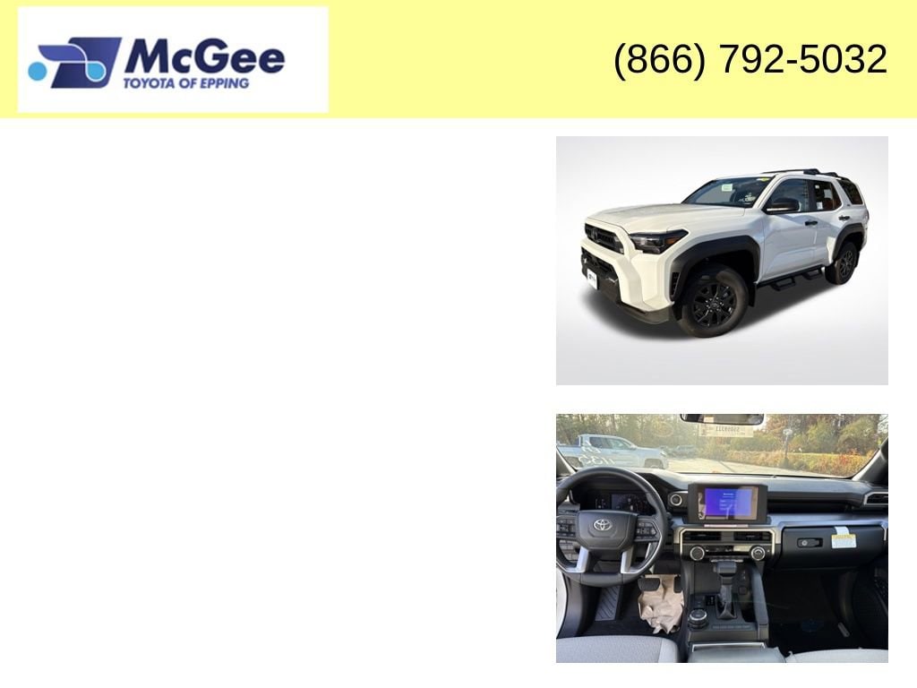 New 2025 Toyota 4Runner SR5 4WD SR5