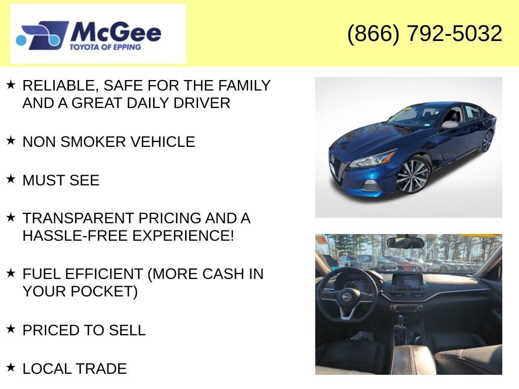 Used 2022 Nissan Altima 2.5 SR Sedan