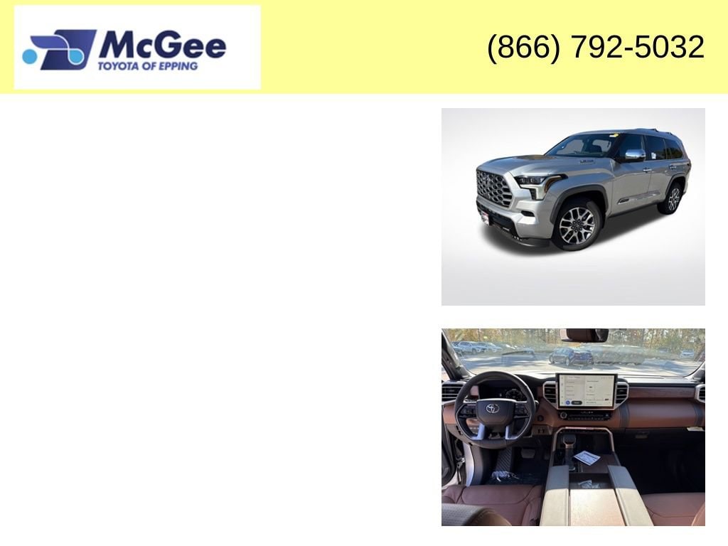 New 2026 Toyota Sequoia 1794 Edition 1794 HYBRID