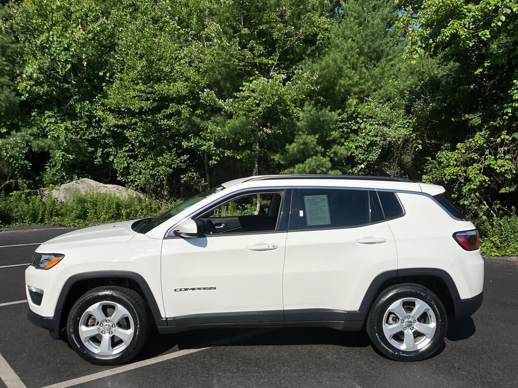 Used 2018 Jeep Compass Latitude with VIN 3C4NJDBB6JT290967 for sale in Hanover, MA
