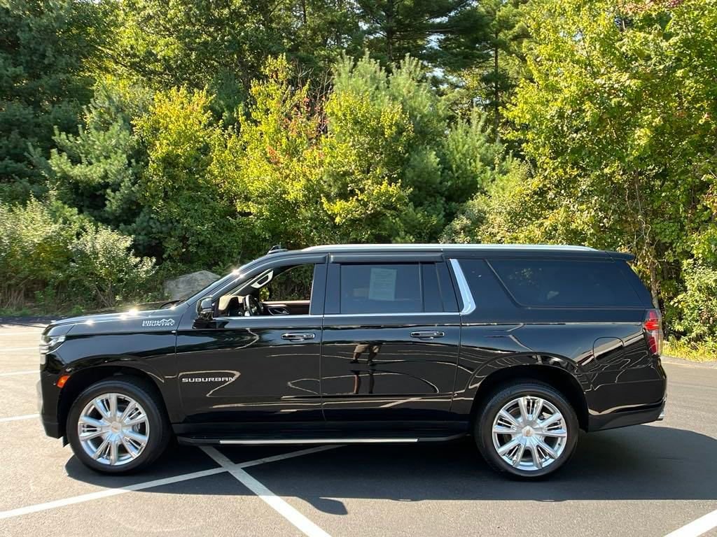 Used 2023 Chevrolet Suburban High Country with VIN 1GNSKGKL5PR371218 for sale in Hanover, MA