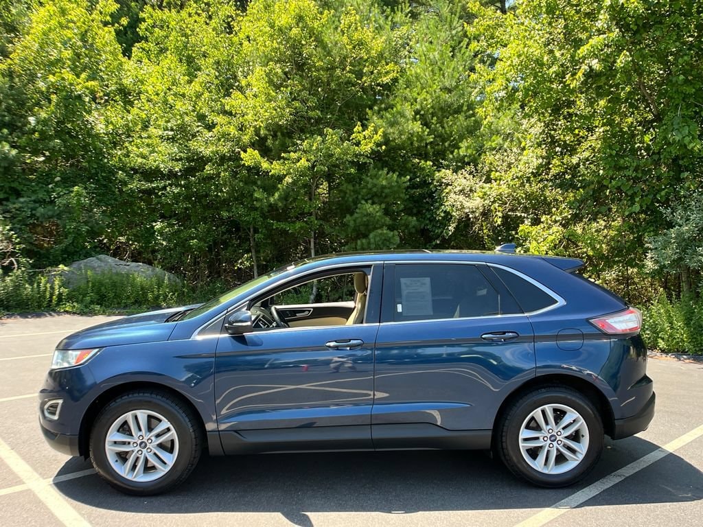 Used 2017 Ford Edge SEL with VIN 2FMPK4J84HBC56975 for sale in Hanover, MA