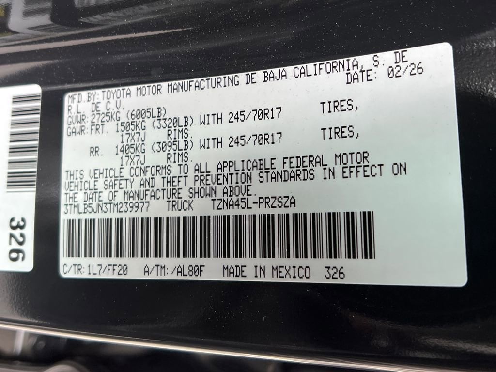 2026 Toyota Tacoma SR5 - Photo 26