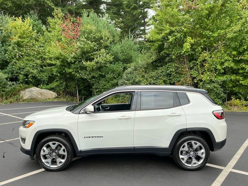 Used 2021 Jeep Compass Limited with VIN 3C4NJDCB5MT576523 for sale in Hanover, MA