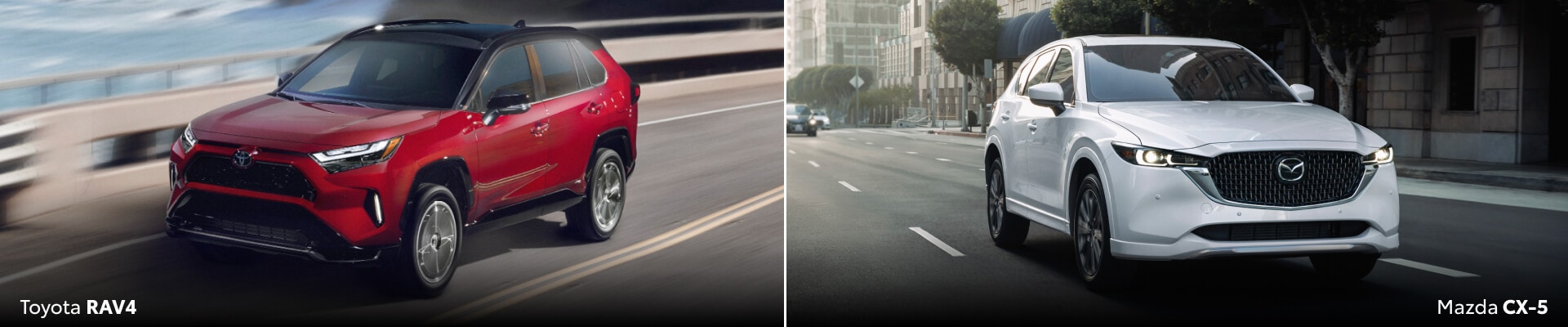 Toyota RAV4 vs Mazda cx-5