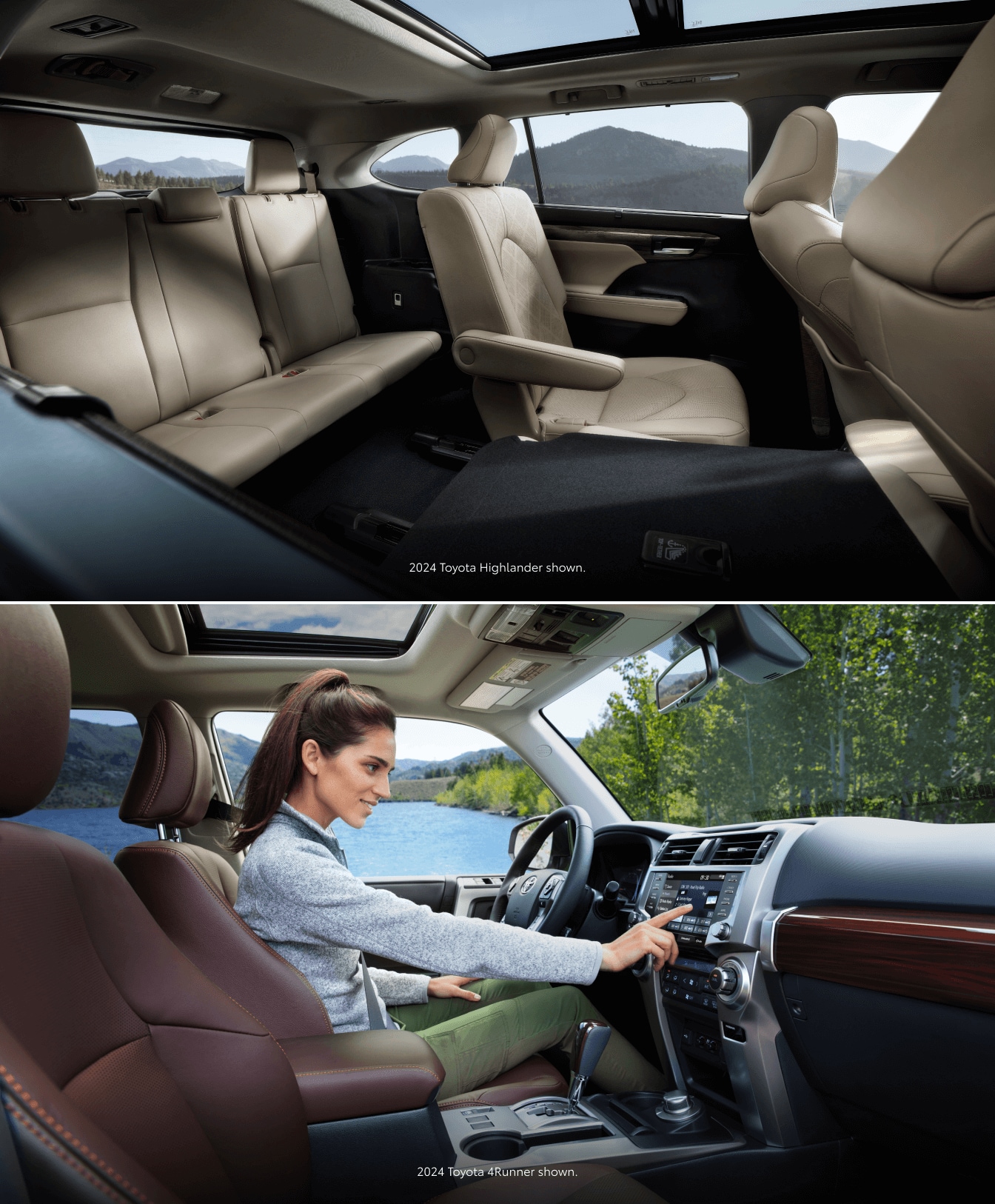 Comparing Toyota Highlander vs. 4Runner Size & Seating Capacity
