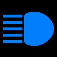 Headlight High-Beam Indicator Light