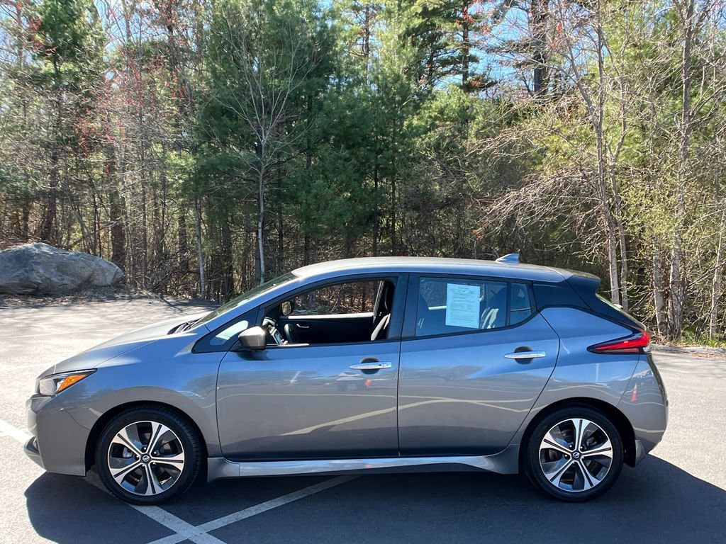 Used 2021 Nissan Leaf SV with VIN 1N4AZ1CVXMC556091 for sale in Hanover, MA
