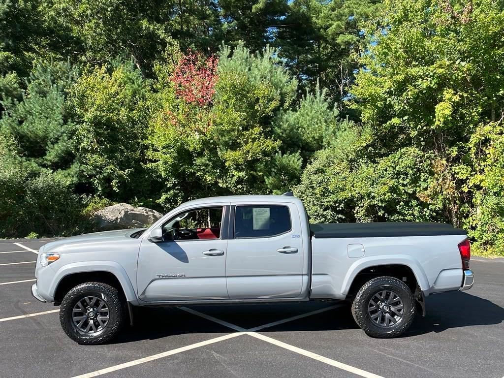 Used 2021 Toyota Tacoma SR5 with VIN 3TMDZ5BNXMM107430 for sale in Hanover, MA