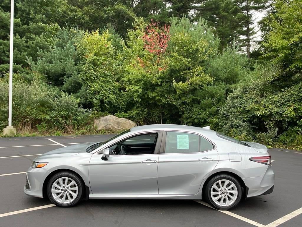 Used 2022 Toyota Camry LE with VIN 4T1C11AK9NU620468 for sale in Hanover, MA