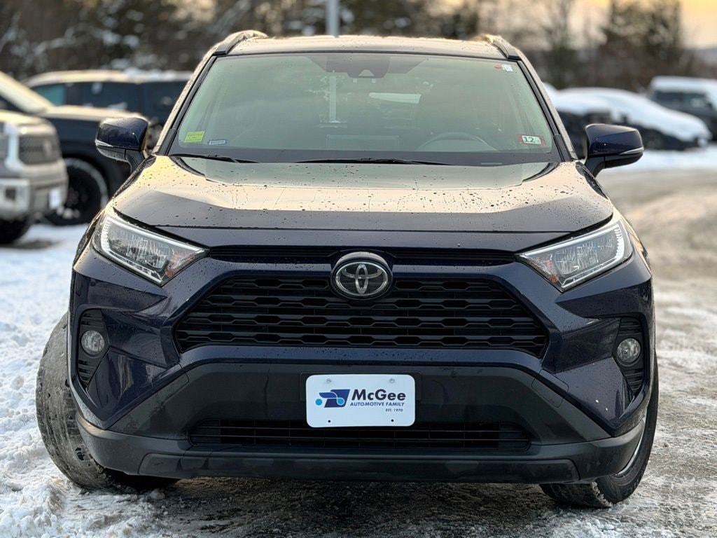 Used 2019 Toyota RAV4 XLE with VIN JTMP1RFV0KD515482 for sale in Claremont, NH
