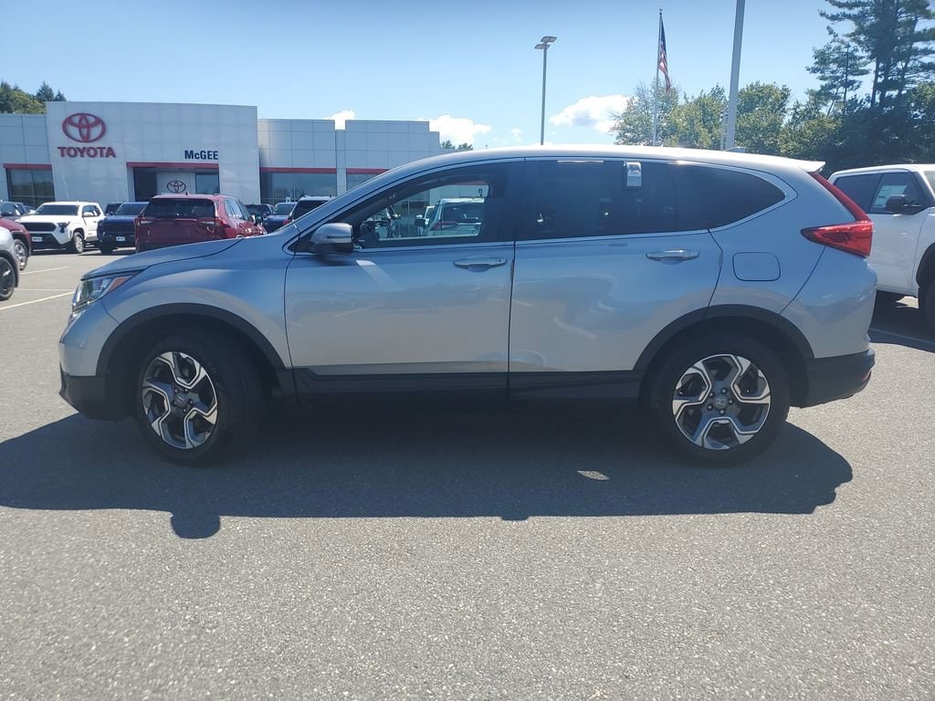 Used 2018 Honda CR-V EX with VIN 2HKRW2H5XJH697926 for sale in Claremont, NH