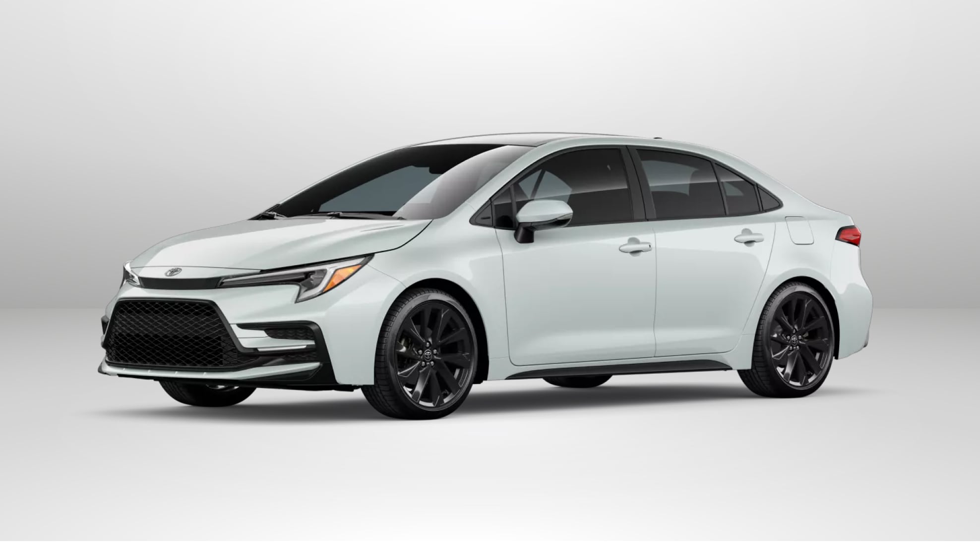 Toyota Corolla Exterior Paint Color: Wind Chill Pearl w Midnight Black Metallic Roof