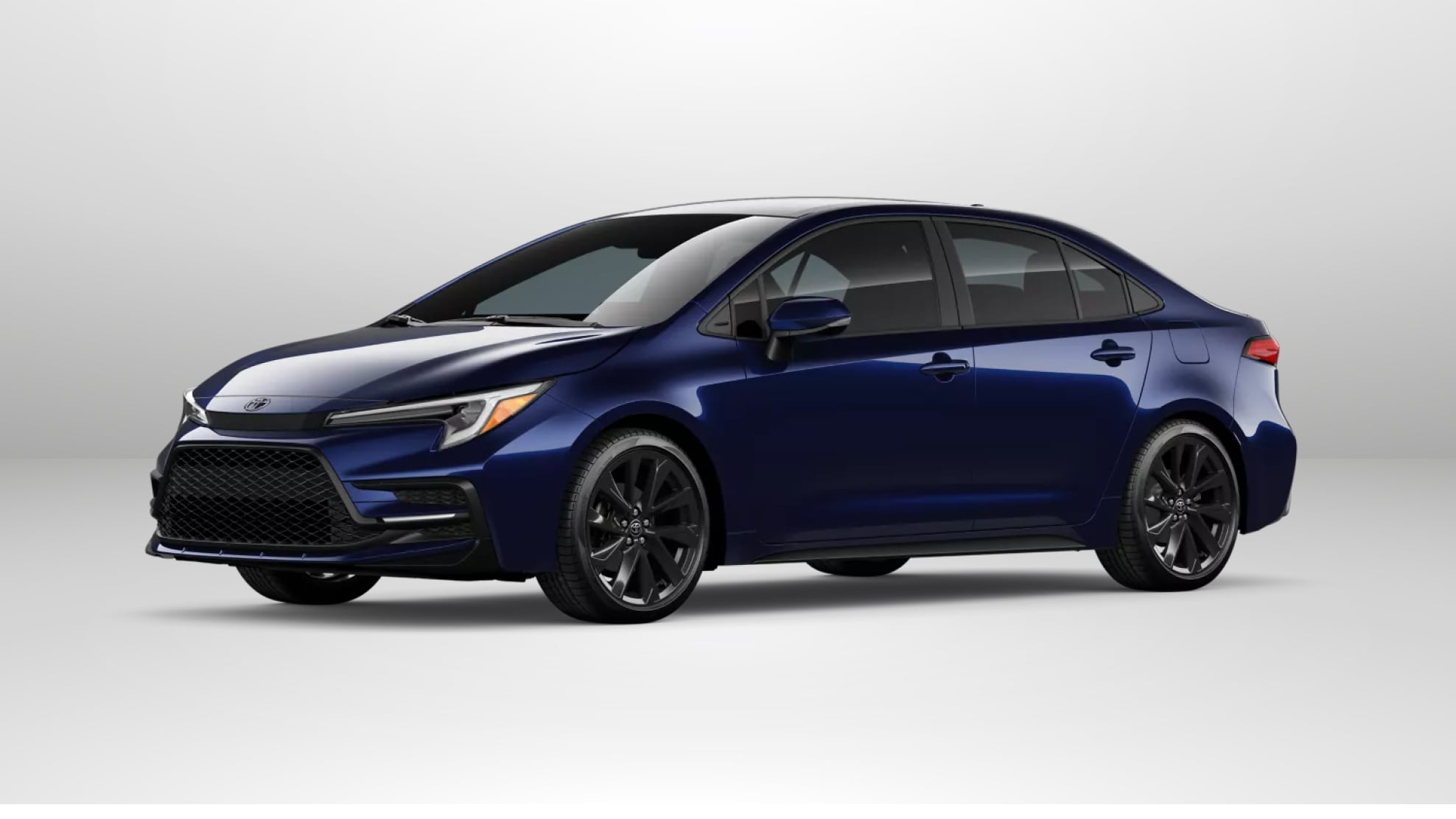 Toyota Corolla Exterior Paint Color: Blueprint w Midnight Black Metallic Roof