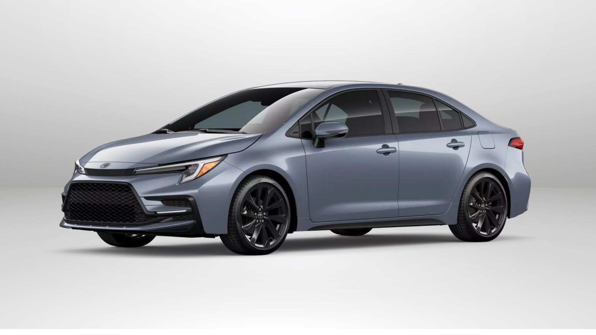 Toyota Corolla Exterior Paint Color: Celestite w Midnight Black Metallic Roof