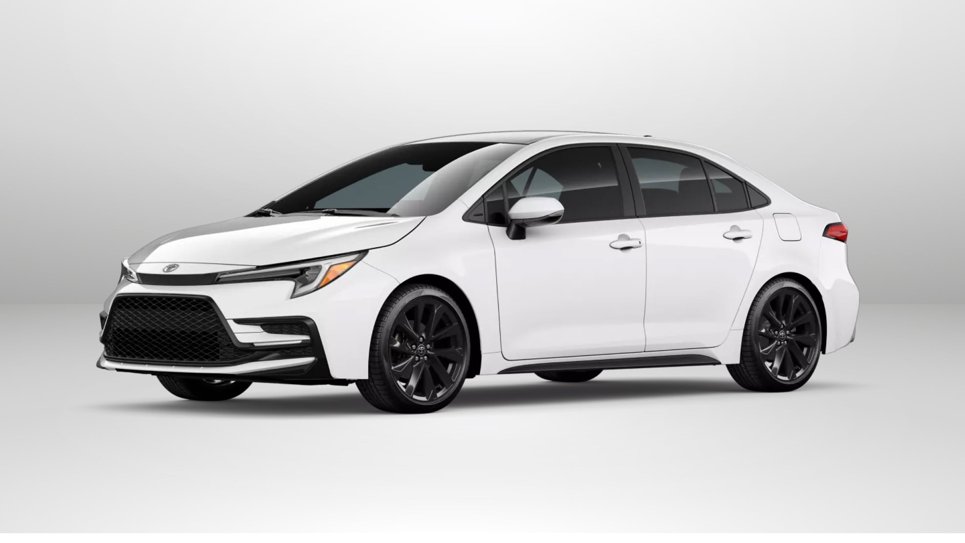 Toyota Corolla Exterior Paint Color: Ice Cap w Midnight Black Metallic Roof